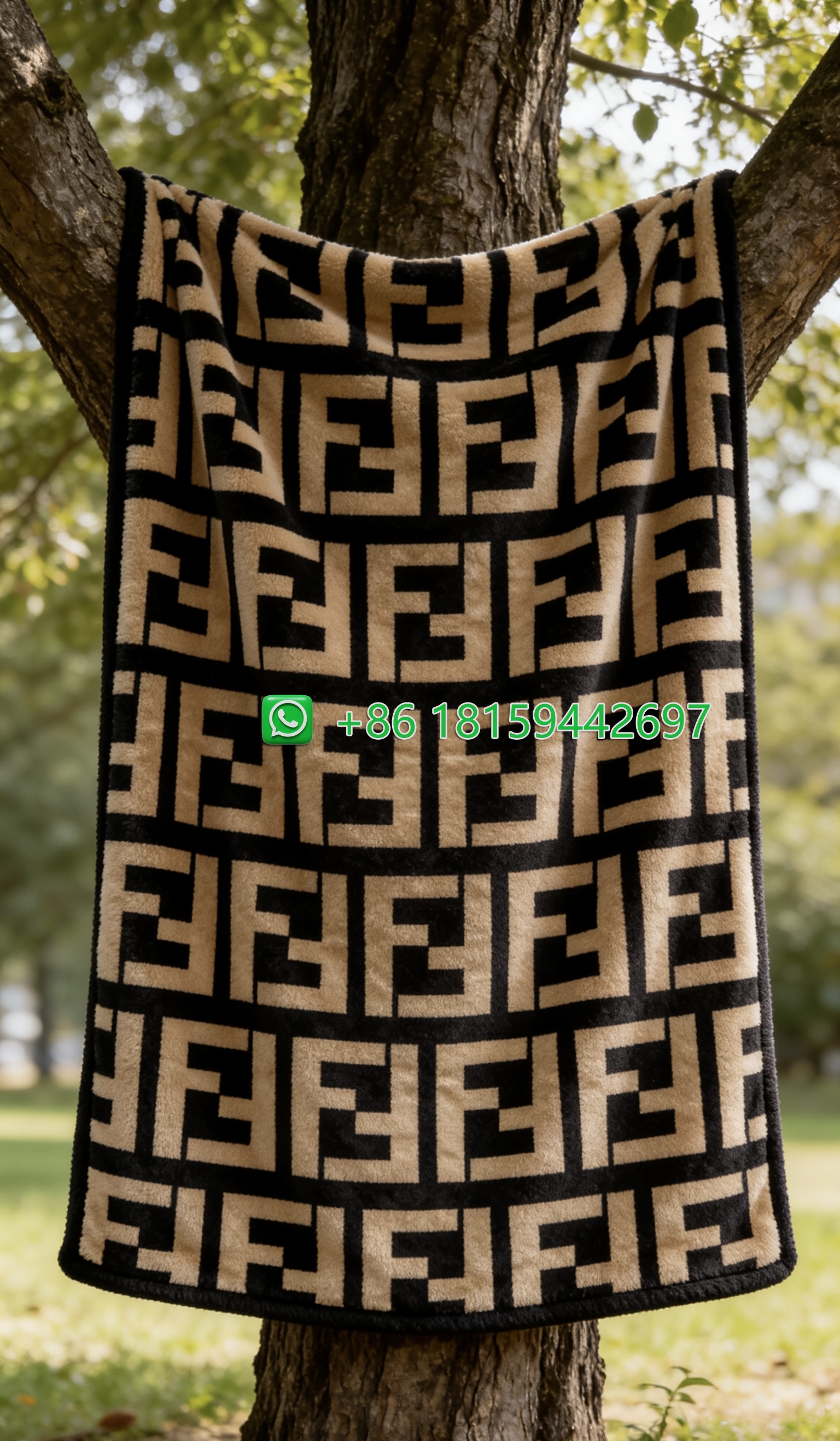 Fendi Throw Blankets